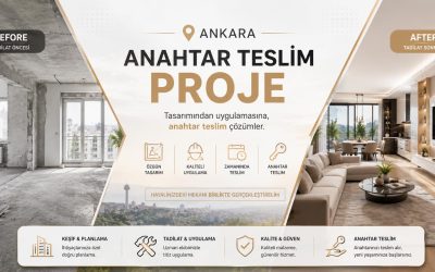 Anahtar Teslim Dekorasyon Nedir? Süreci Nasıl İşler?